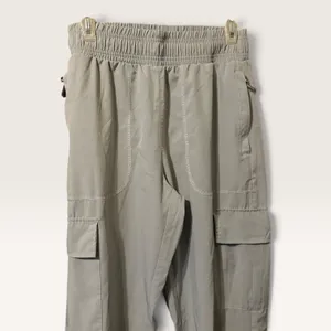 Libin Cargo Jogger Pants Size M Sage Green Hiking Utility Lightweight Stretch thumbnail 2