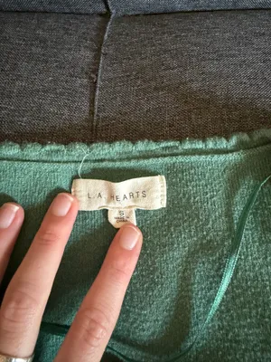 Green Tie PacSun Top thumbnail 5