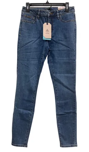 PrAna Denim Jeans Skinny Fit Stretch Organic Cotton blend Distressed Women’s 8 thumbnail 1