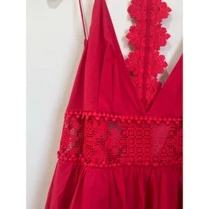 Jetset Diaries Grazie Red Lace Mini Dress XS NWT Backless‎ Scallop Party thumbnail 12