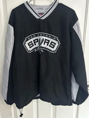 NBA spurs jacket pullover thumbnail 1