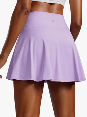 Navy blue tennis skirt Purple thumbnail 1