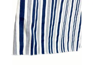 Show Me Your Mumu Blue White Striped Aria Sleeveless Square Neck Mini Dress M thumbnail 8