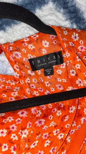 Trixxi Floral Romper thumbnail 3