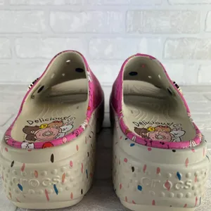 Crocs x Line Friends Stomp Slide Platform Womens 9 Petit Sweets Sandal Unisex M7 thumbnail 5