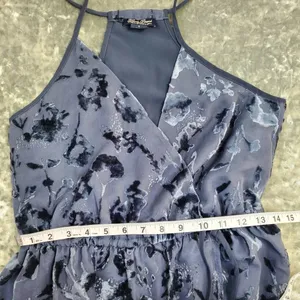 Lucky Brand Floral Velvet Midi‎ Dress thumbnail 5