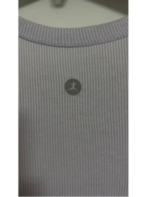 Danskin Women’s Lavender Ribbed Racerback Tank Top – Size Medium thumbnail 3
