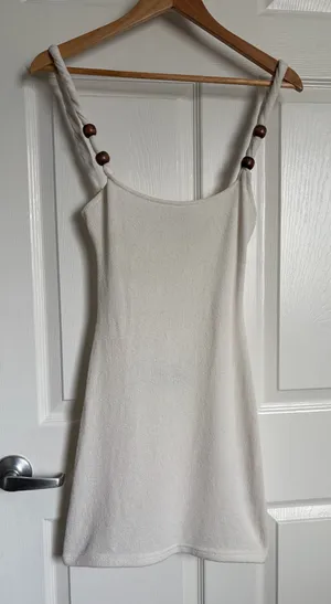 White fox dress thumbnail 1