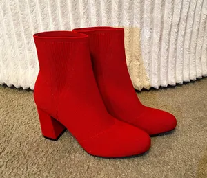 Shoe Station Red Boots thumbnail 1