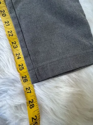Abercrombie & Fitch Paperbag Waist Drawstring Straight Leg Pants size XS thumbnail 10