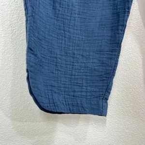 Pact Organic Cotton Fisherman Double Gauze Pull-On Pants XL Dark Blue thumbnail 7