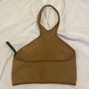 Out From Under Harmony Engineered Rib Halter Bra Top Size M/L thumbnail 7