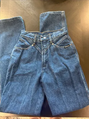 Rockies Dark Blue High-Waist Jeans thumbnail 1