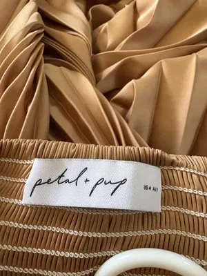 Petal & Pup Maxi Pleated Dress thumbnail 2