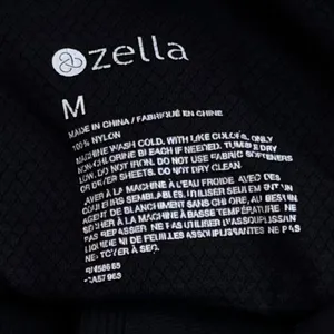 Zella Black Ribbed Racerback Tank Athletic Gym‎ Stretch Comfort Minimalist M thumbnail 8