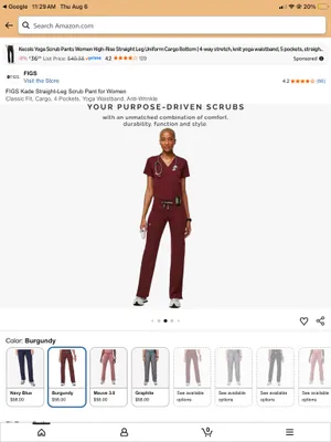 FIGS Scrub Pants Jogger thumbnail 8