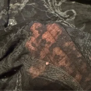 Seven7 See-Through Hooded Graphic Top thumbnail 9