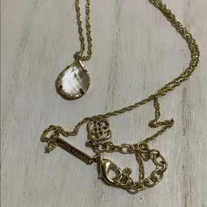 Kendra Scott Kiri necklace gold tone thumbnail 4