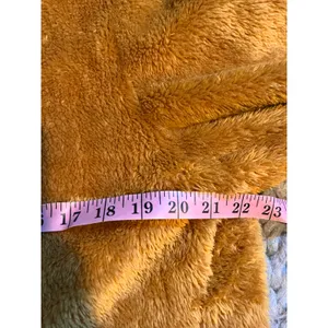 Uniqlo fleece zip up mustard yellow / golden size xl thumbnail 3