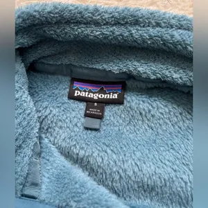 Patagonia Abalone Blue Women’s Re-Tool Snap T Fleece Pullover Jacket Size S thumbnail 4