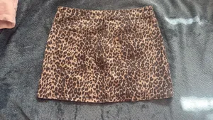 JBD Jeans boutique cheetah print mini skirt thumbnail 3