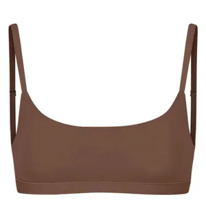 SKIMS‎ Fits Everybody Scoop Neck Bralette Jasper XS 2025 thumbnail 3