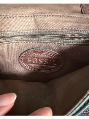 Fossil Women's Pebbled Leather Crossbody Bag thumbnail 8