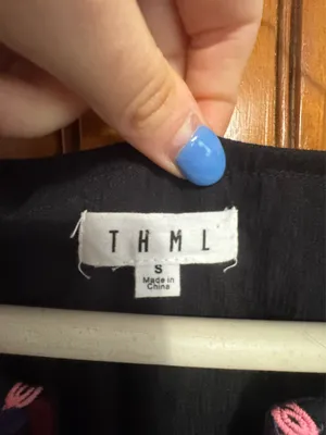 THML Dress Embroidered Sleeveless thumbnail 2