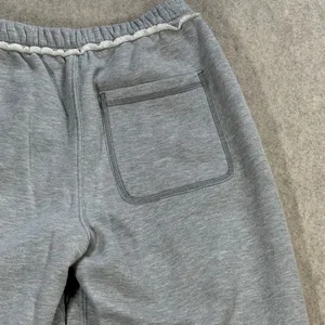 Free People Movement Hot Shot Geometric Patchwork Wide Leg Sweatpants‎ Gray XS thumbnail 12