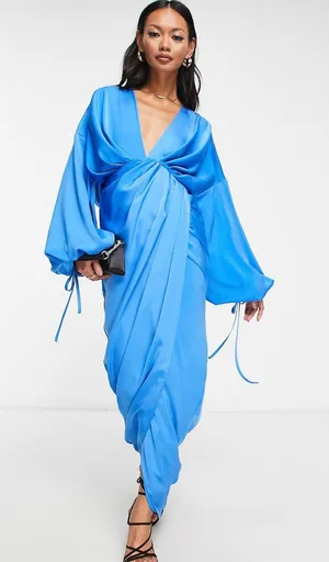 ASOS Blue Dress thumbnail 4