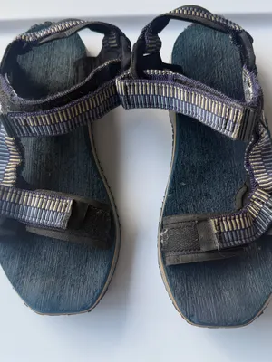 Teva Women's Adjustable Navy Blue Outdoor Strap Sandals sz 7 thumbnail 1