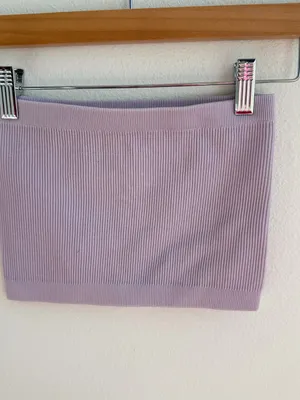 Cotton On Body Lilac Seamless Ribbed Tube Top XS/S thumbnail 4