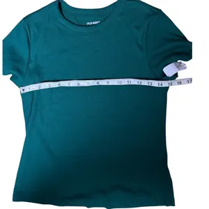 Old Navy Women's Crew Neck Crop Short Sleeve Tee Sz L New With Tag thumbnail 4