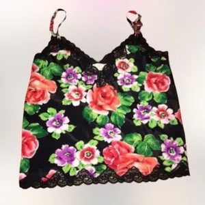 Vs pink floral slip vintage thumbnail 8