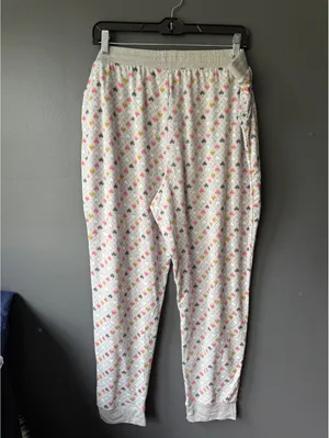 Cuddl Duds XL Lounge Pants with Heart Pattern thumbnail 2