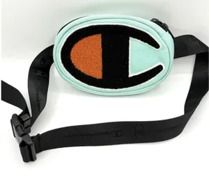 CHAMPION Prime Waist Pack Crossbody Bag Big‎ C Logo Light Mint Green Letterman thumbnail 1