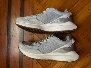Ryka Light Gray Mesh Lace-Up Sneakers Size 6 1/2 thumbnail 2