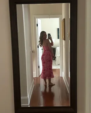 Floral Midi Dress Amazon Pink thumbnail 5