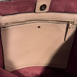 Kate Spade Thick Leather Tote Purse‎ thumbnail 6