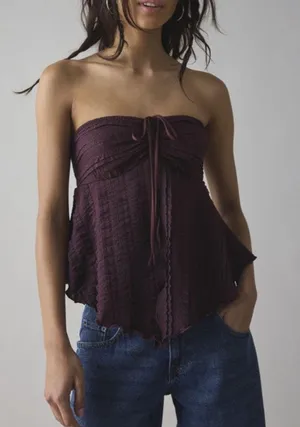 Urban Outfitters Strapless Top thumbnail 1