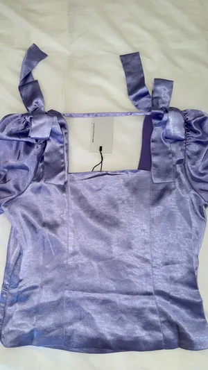 Greylin Purple Blouse thumbnail 3