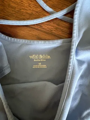 Wild fable light blue short sleeve top thumbnail 3