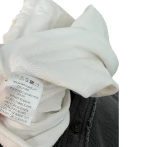 Meshki‎ Cropped Hoodie White Minimal Logo Drawstring Sweatshirt Womens Medium thumbnail 9