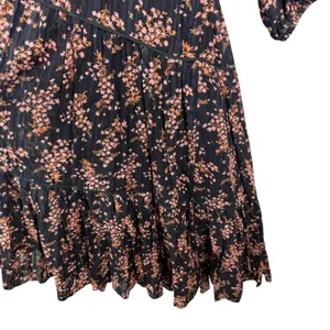 Ulla Johnson Joan Midi Dress Size 8‎ Floral Smocked Tiered Boho Cottage Romantic thumbnail 4