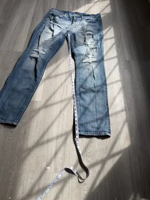 BKE Jake Straight Jeans Men’s Size 38x34 Distressed Denim thumbnail 6