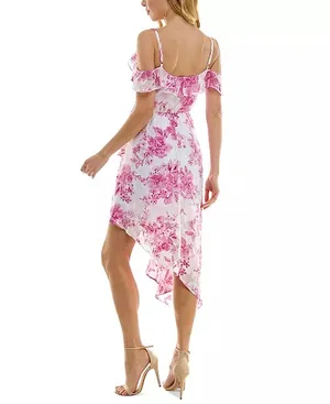 Pink Floral Dress thumbnail 3
