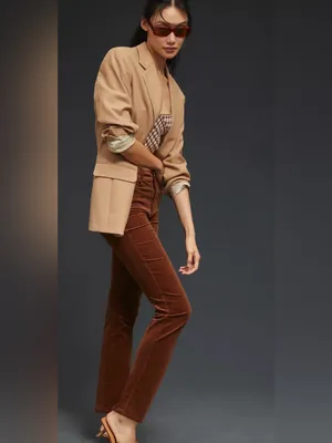 Paige Cindy High-Rise Straight Corduroy Pants size 25 NWT thumbnail 2