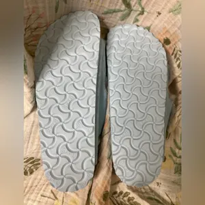 Birkenstock Arizona Shearling Light Blue Sandals Women’s Size 6/6.5 thumbnail 7