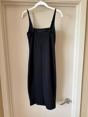 SHEIN Black Midi Dress thumbnail 3