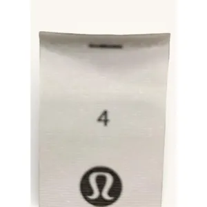 Lululemon Womens 4 Hold Tight LS Shirt Beige Shimmer Sparkle Ribbed Fitted Top thumbnail 3